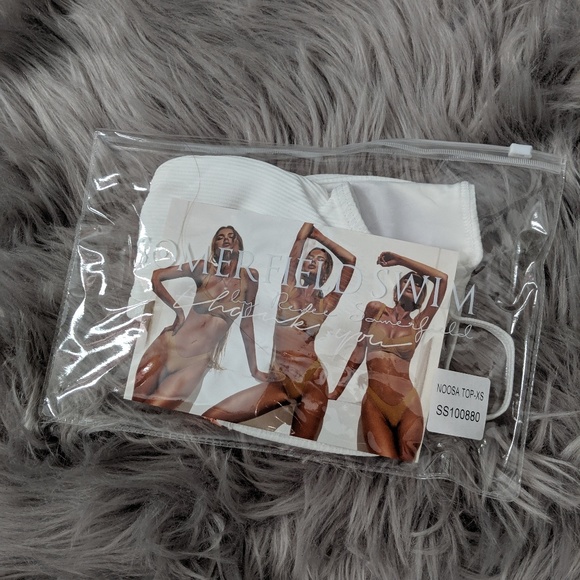 XS Somerfield Swim white Noosa Top (Seasalt color) - Picture 3 of 4